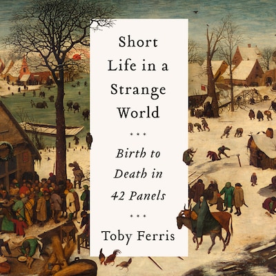 Short Life in a Strange World – omslag til lydbogen af Toby Ferris