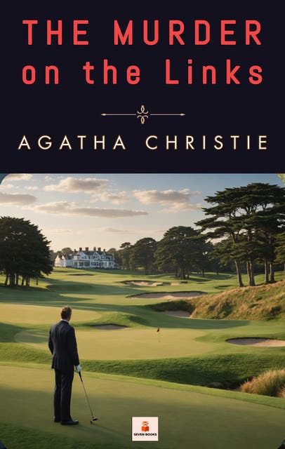 The Murder on the Links – omslag til lydbogen af Agatha Christie