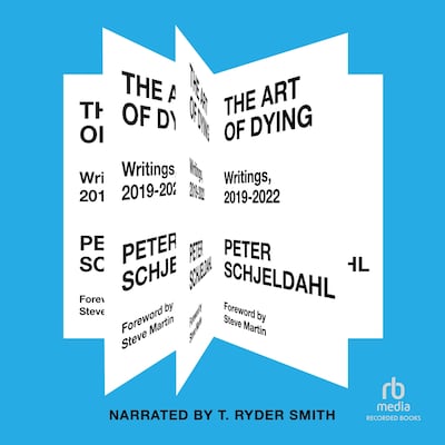 The Art of Dying – omslag til lydbogen af Peter Schjeldahl