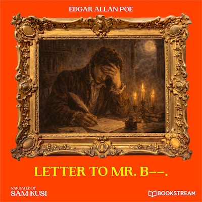 Letter to Mr. B--. – omslag til lydbogen af Edgar Allan Poe