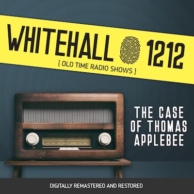 Whitehall 1212: The Case of Thomas Applebee – omslag til lydbogen af Wyllis Cooper