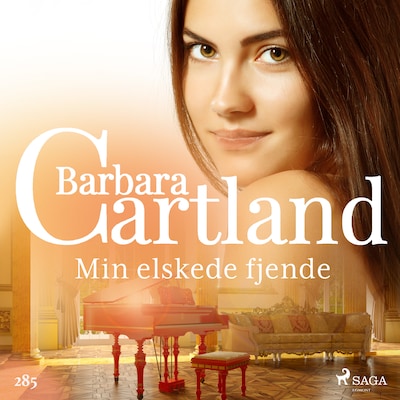 Min elskede fjende – omslag til lydbogen af Barbara Cartland