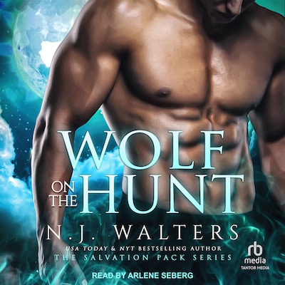 Wolf on the Hunt – omslag til lydbogen af N.J. Walters
