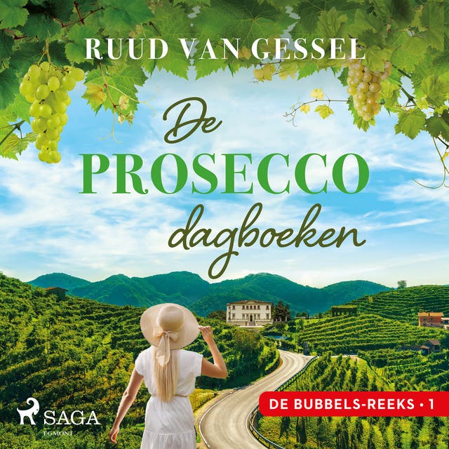 De prosecco-dagboeken – omslag van het luisterboek van Ruud van Gessel