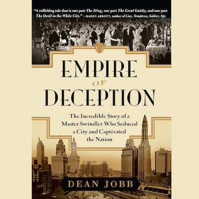 Empire of Deception – omslag til lydbogen af Dean Jobb