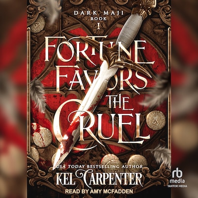 Fortune Favors the Cruel – omslag til lydbogen af Kel Carpenter, Lucinda Dark