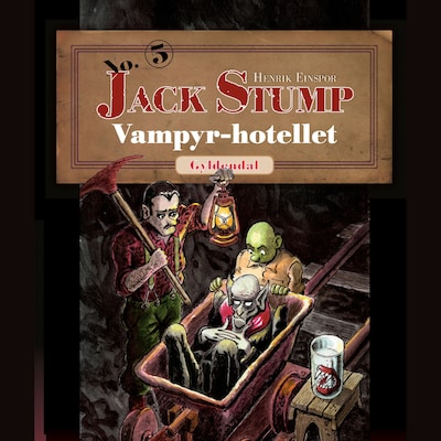 Vampyr-hotellet – omslag til lydbogen af Henrik Einspor