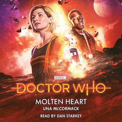 Doctor Who: Molten Heart – omslag til lydbogen af Una McCormack