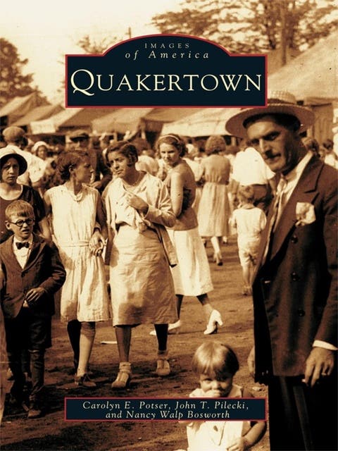 Quakertown – omslag til lydbogen af Carolyn E Potser, John T Pilecki, Nancy Walp Bosworth