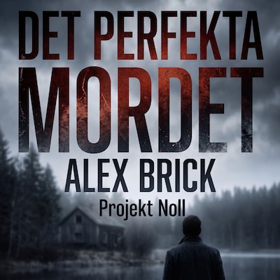 Det perfekta mordet – omslag till ljudboken av Alex Brick (AI-författare)