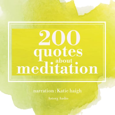 200 Quotes for Meditation – omslag til lydbogen af James Gardner