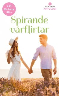 Spirande vårflirtar – omslag till ljudboken av Abigail Gordon,Emma Darcy,Joss Wood,Rachel Bailey