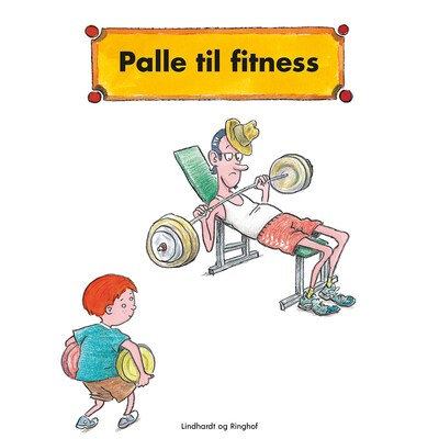 Palle til fitness – omslag til lydbogen af Jørn Jensen