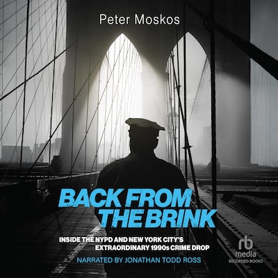 Back from the Brink – omslag til lydbogen af Peter Moskos