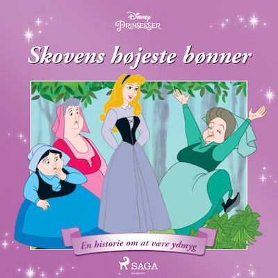 Tornerose - Skovens højeste bønner - En historie om at være ydmyg – omslag til lydbogen af Disney