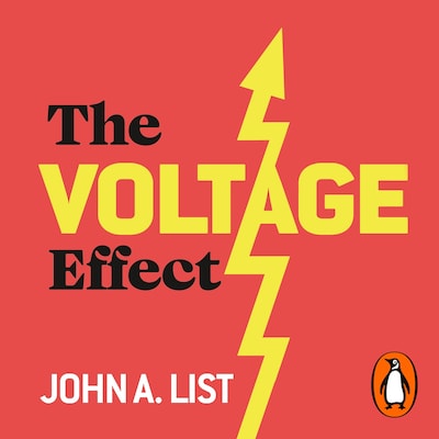 The Voltage Effect – omslag til lydbogen af John A List