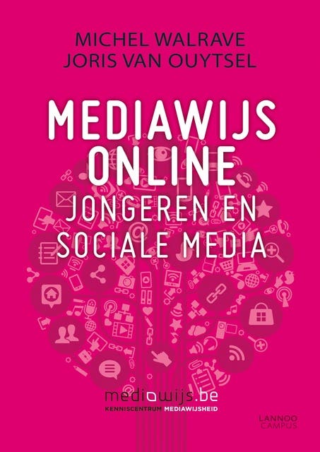 Mediawijs online: jongeren en sociale media – omslag van het luisterboek van Joris Van Ouytsel,Michel Walrave