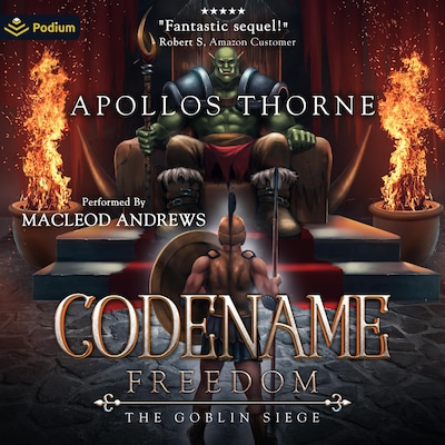 The Goblin Siege – omslag til lydbogen af Apollos Thorne