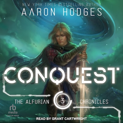 Conquest – omslag til lydbogen af Aaron Hodges