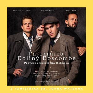 Tajemnica doliny Boscombe – okładka audiobooka, autor Arthur Conan Doyle