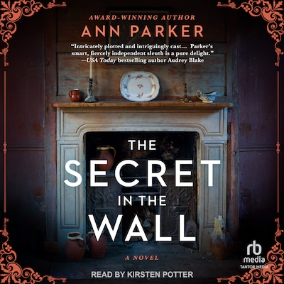The Secret in the Wall – omslag til lydbogen af Ann Parker