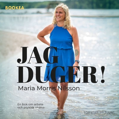 Jag duger! – omslag till ljudboken av Maria Nilsson, Maria Morris Nilsson
