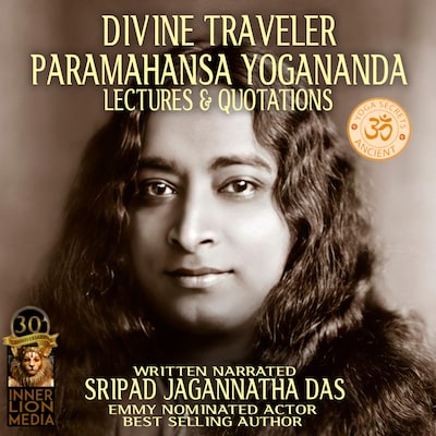 Divine Traveler Paramahansa Yogananda – omslag til lydbogen af Sripad Jagannatha Das