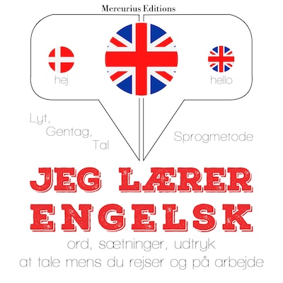 Jeg lærer engelsk – omslag til lydbogen af JM Gardner