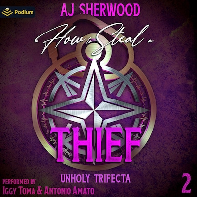 How to Steal a Thief – omslag til lydbogen af AJ Sherwood