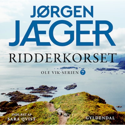 Ridderkorset – omslag til lydbogen af Jørgen Jæger