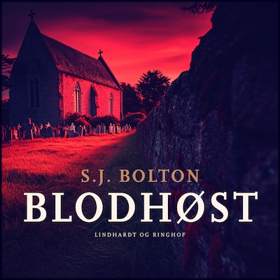 Blodhøst – omslag til lydbogen af S.J. Bolton