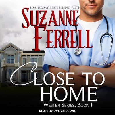 Close To Home – omslag til lydbogen af Suzanne Ferrell