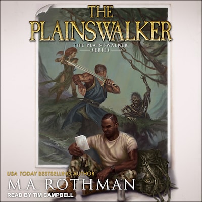 The Plainswalker – omslag til lydbogen af M.A. Rothman
