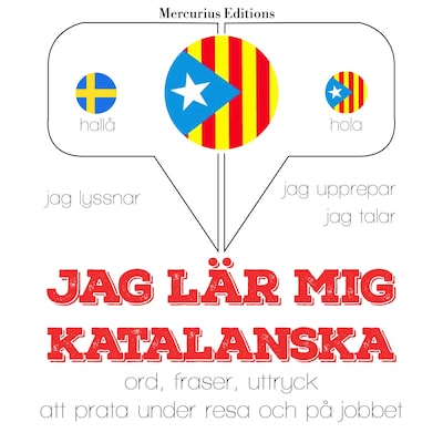Jag lär mig katalanska – omslag till ljudboken av JM Gardner
