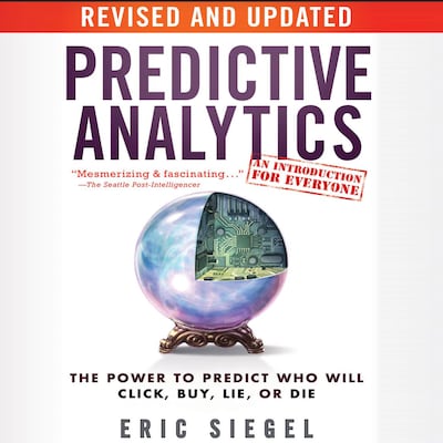 Predictive Analytics – omslag til lydbogen af Eric Siegel