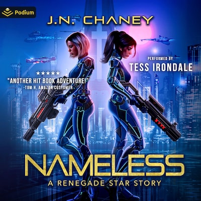 Nameless – omslag til lydbogen af J.N. Chaney