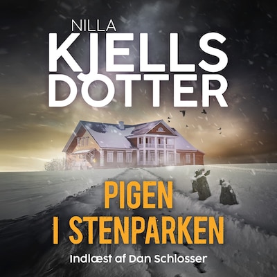 Pigen i stenparken – omslag til lydbogen af Nilla Kjellsdotter