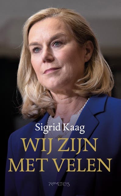 Wij zijn met velen – omslag van het luisterboek van Sigrid Kaag