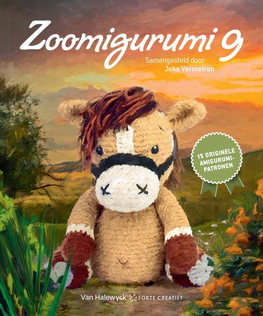 15 originele amigurumipatronen – omslag van het luisterboek van Joke Vermeiren
