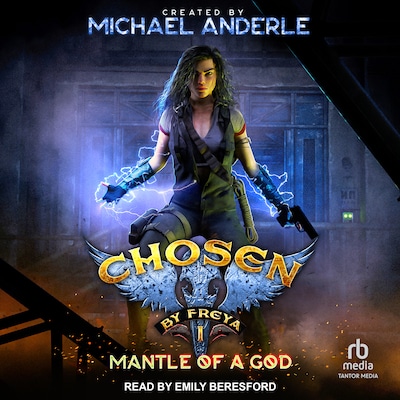 Mantle of a God – omslag til lydbogen af Michael Anderle