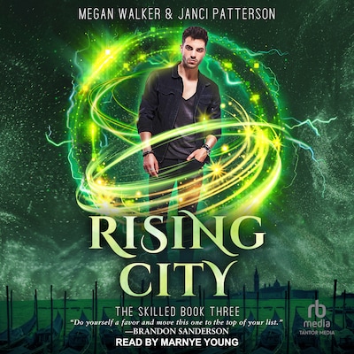 Rising City – omslag til lydbogen af Megan Walker, Janci Patterson