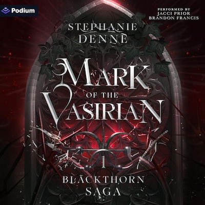 Mark of the Vasirian – omslag til lydbogen af Stephanie Denne
