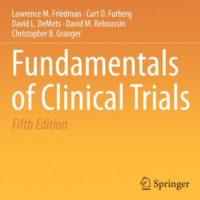 Fundamentals of Clinical Trials – omslag til lydbogen af Lawrence M. Friedman, Curt D. Furberg, David L. DeMets