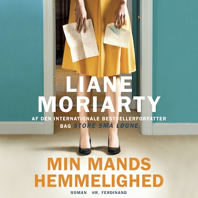 Min mands hemmelighed – omslag til lydbogen af Liane Moriarty