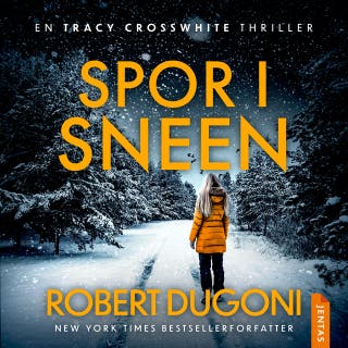 Spor i sneen – omslag til lydbogen af Robert Dugoni