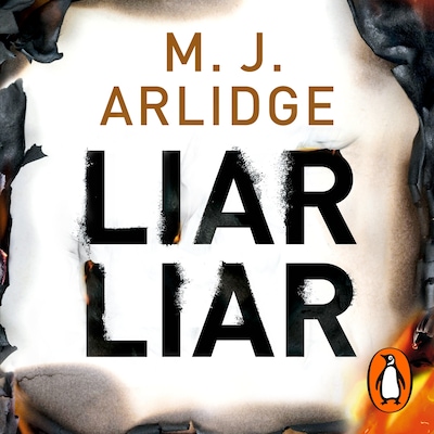Liar Liar – omslag til lydbogen af M.J. Arlidge