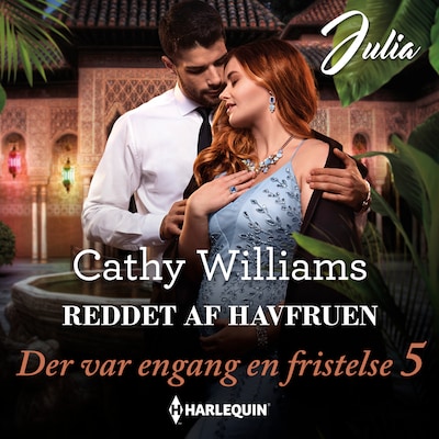 Reddet af havfruen – omslag til lydbogen af Cathy Williams