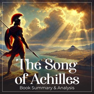 The Song of Achilles – omslag till ljudboken av Viola Vance