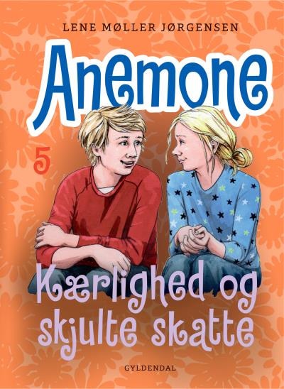 Anemone 5 - Kærlighed og skjulte skatte – omslag til lydbogen af Lene Møller Jørgensen