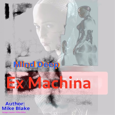 Mind-Deep ( Ex Machina ) – omslag til lydbogen af Mike Blake